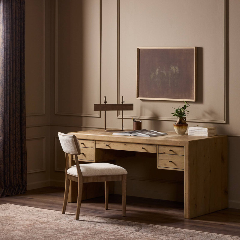 Nico Desk-Aged Natural Oak Veneer