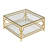 Square Glass Coffee Table