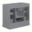 Meuble-lavabo moderne avec armoire et six tiroirs-104947407