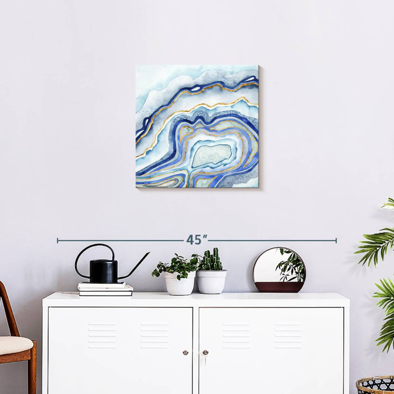 Avery Cobalt Agate II, 20" H x 20" W