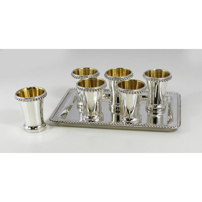 Ensemble 7 pièces de tasses giddush