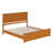 Francoise Solid Wood Low Profile Platform Bed with Matching Footboard-634266281-643585298
