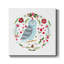 Toile tendue de Noël de Noël avec hibou populaire - prêt à accrocher