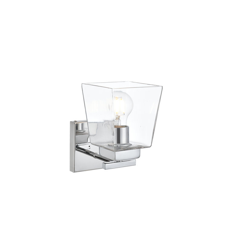 Éclairage pour meuble-lavabo à intensité variable Arnisa, Laiton, 4 lumières, H 8,5 po x l 32 po x P 32 po