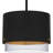 Moreauville 3 - Light Matte Black Drum Pendant