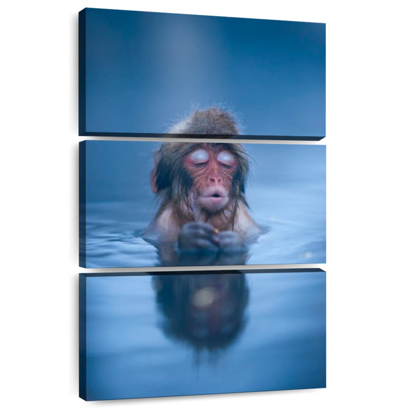 Brampt Japanese Snow Monkey, 38" H x 24" W