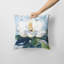 Coussin décoratif intérieur/extérieur magnolia