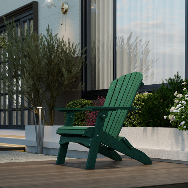 Chaise Adirondack pliante Heritage, Vert pelouse
