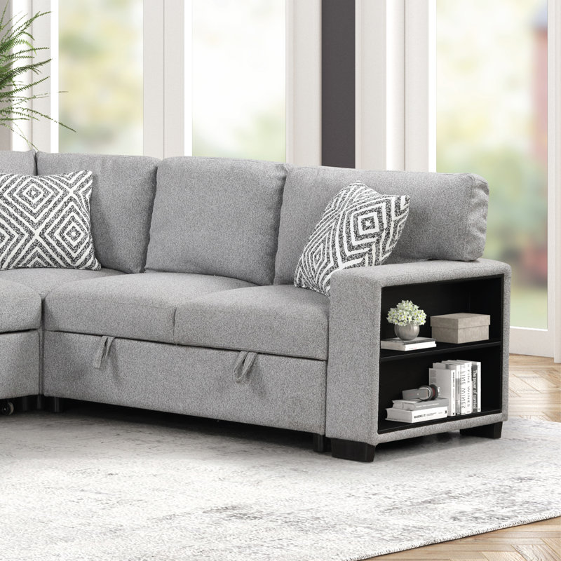 Riverdale Sectional, Gray