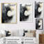 Contrast Harmony II - Abstract Spirals, impression d'art mural-338858183-338858184