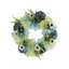 27" Spring Wreath with Anemones, Hydrangeas and Ferns