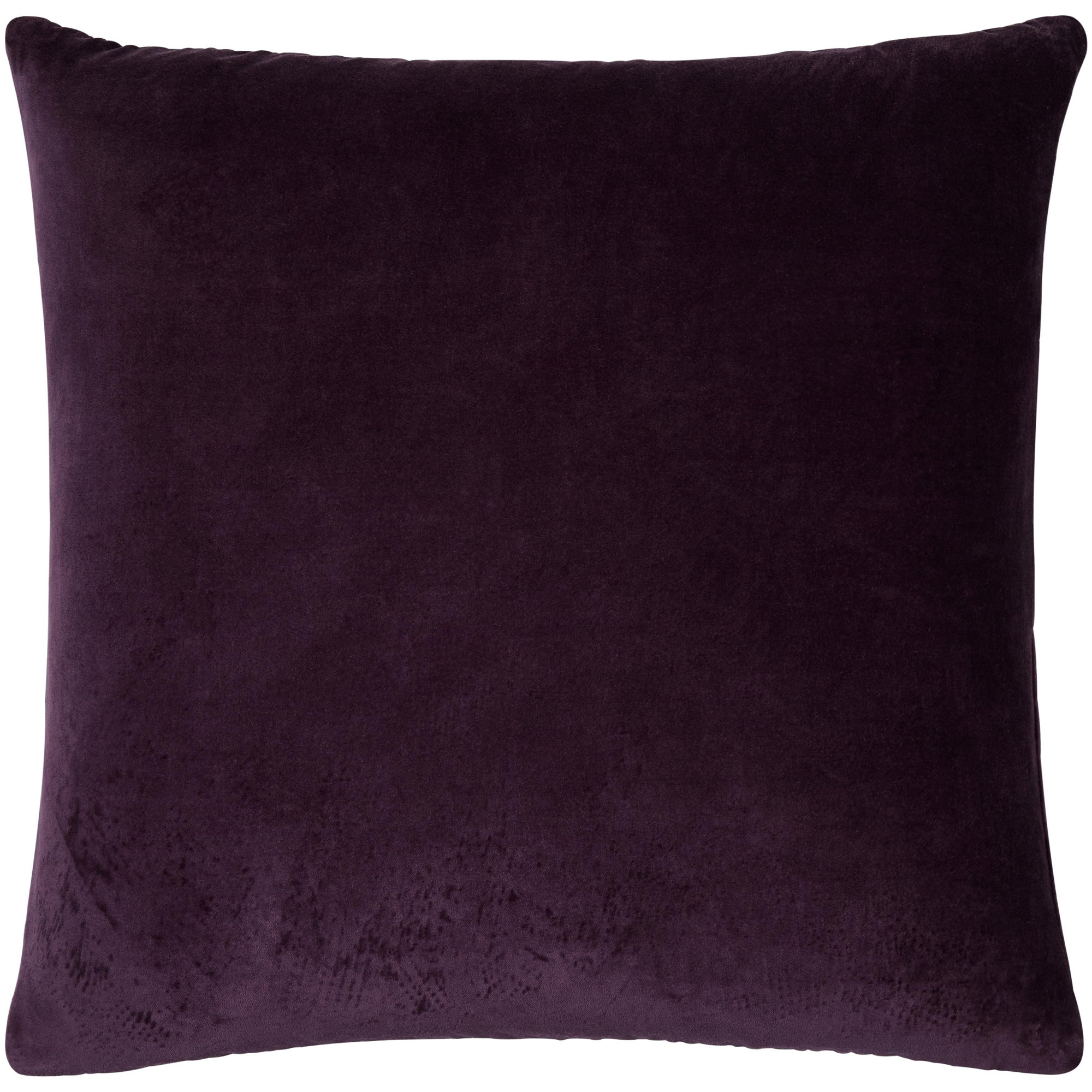 Beirne Throw Pillow, Dark Purple, 18" x 18", Pillow Cover Only - No Insert