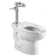 American Standard Madera 1.28 Gallons GPF Elongated Comfort Height Floor Mounted Kit (Seat Included)