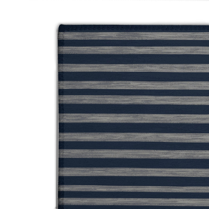 Tapis intérieur / extérieur gris HorizontalStripes, Rectangulaire 2 pi x 3 pi