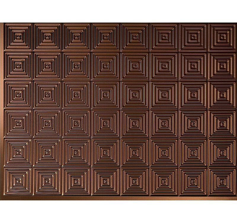 Panneau mural en vinyle 18 po x 24 po Aaronsburg, Bronze