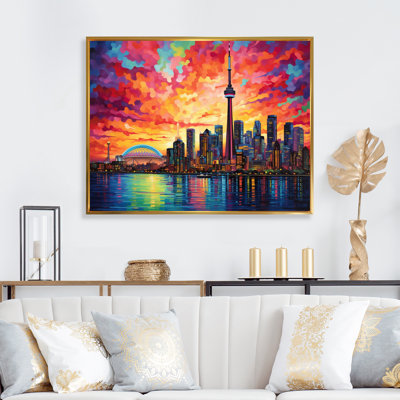 Pop Toronto Cityscape II - impression