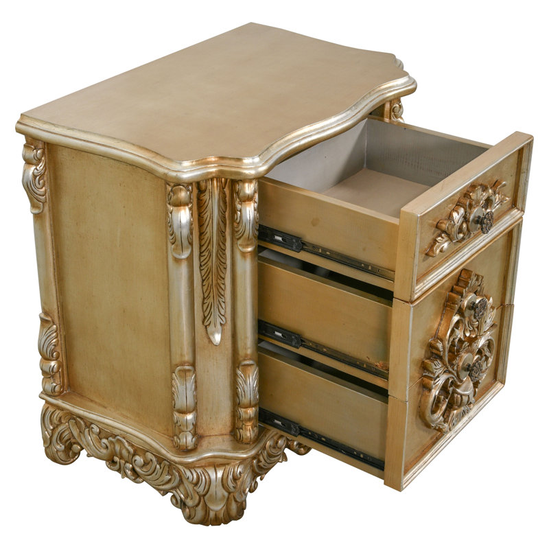 Table de chevet en bois massif