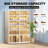 6-Tier Foldable Shoe Rack, White-1678596328