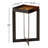 Alexzis Cast Glass End Table-Clear Cast Glass-103380906-116533503