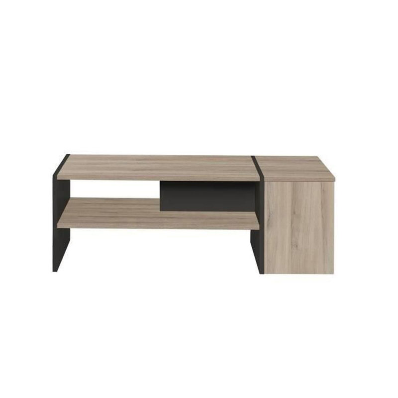 Alesia Pedestal Coffee Table with Storage
