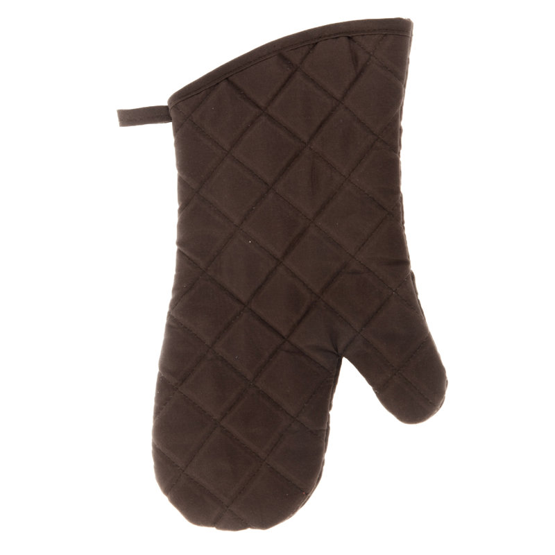Ensemble de mitaines de four 4 pièces, Chocolat