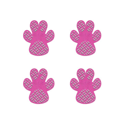 Polyester dog paw pads Dog Paw Grips 4PCS Oppose Slide Traction Pads For Pet Claws For Senior Dogs For Small Medium Large Breeds Non Slide Paw Pads For Wood Tile Floor