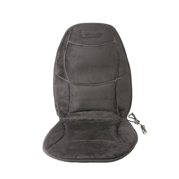 2x seat pad seat cushion seat mats back cushion car faux leather + fabric