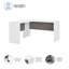 Bureau en forme de L Echo-31269893