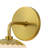 Noa 1 - Light Dewdrop Opal Glass Globe Armed Sconce