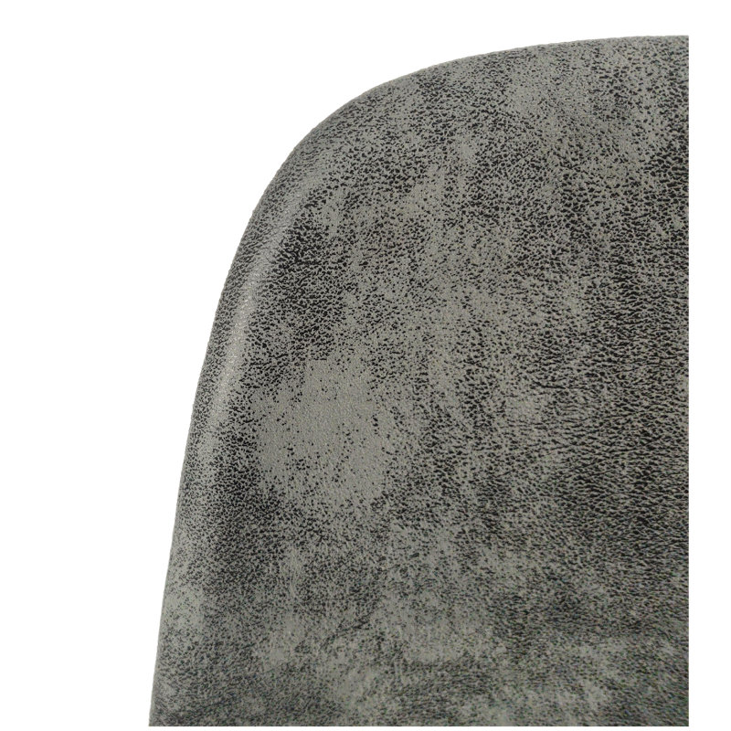 Chaise d'appoint Keltin, Gris, Noir