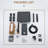 3-Functions 12" Ceiling-Mounted Thermostatic Shower System-119092663