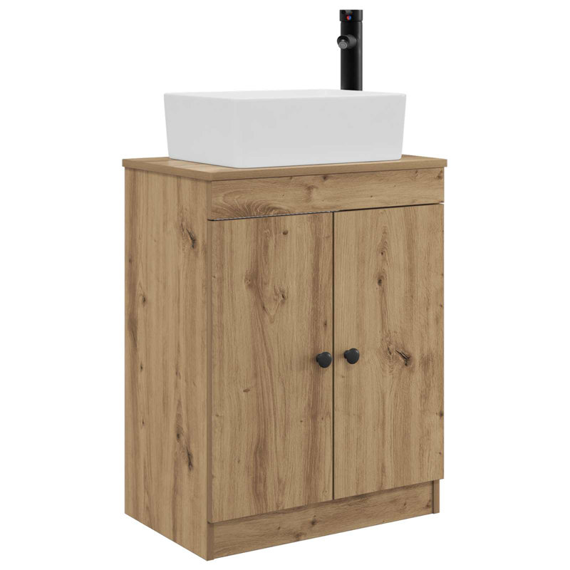 540 mm Bathroom Vanity, Artisan Oak