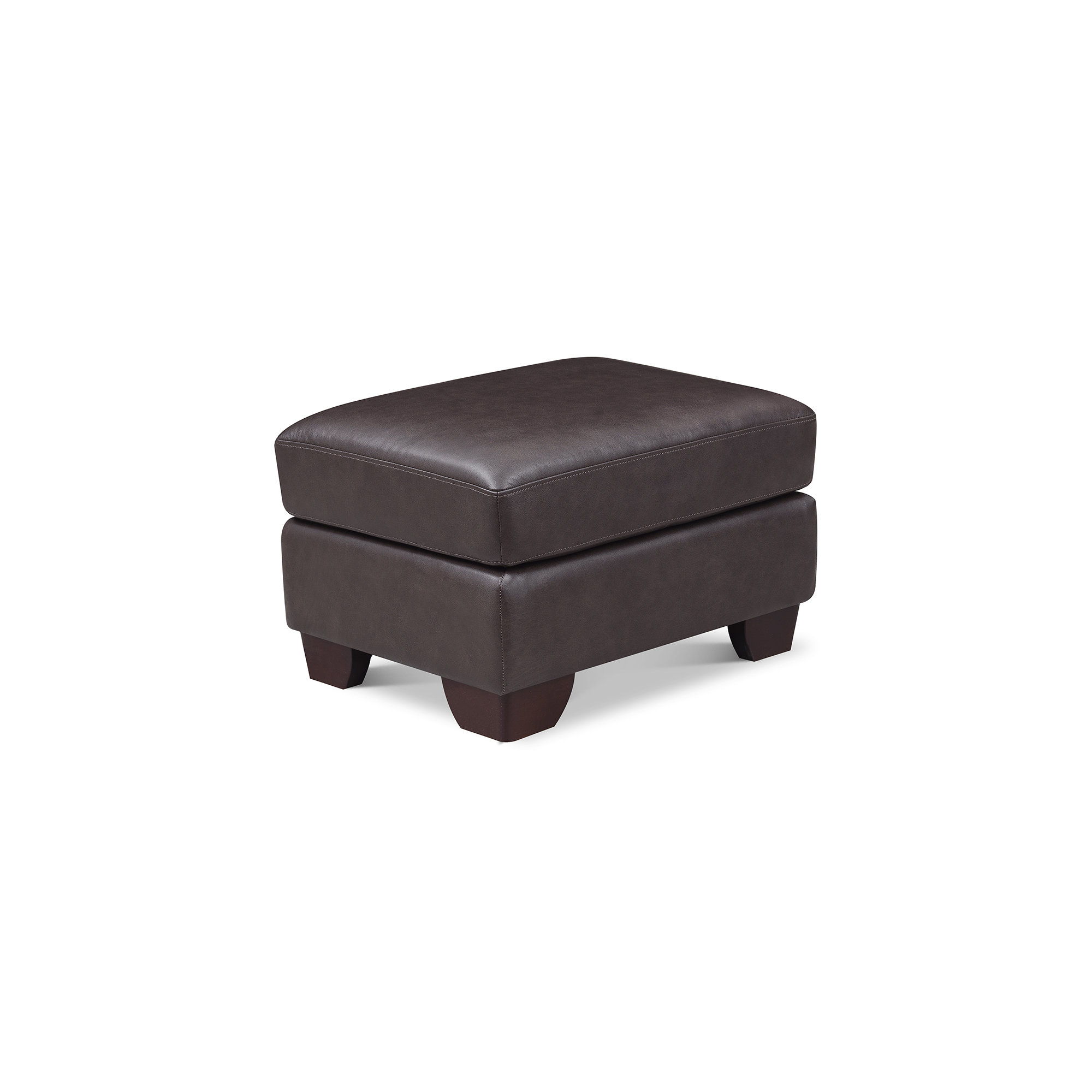 Tryston Top Grain Leather Ottoman