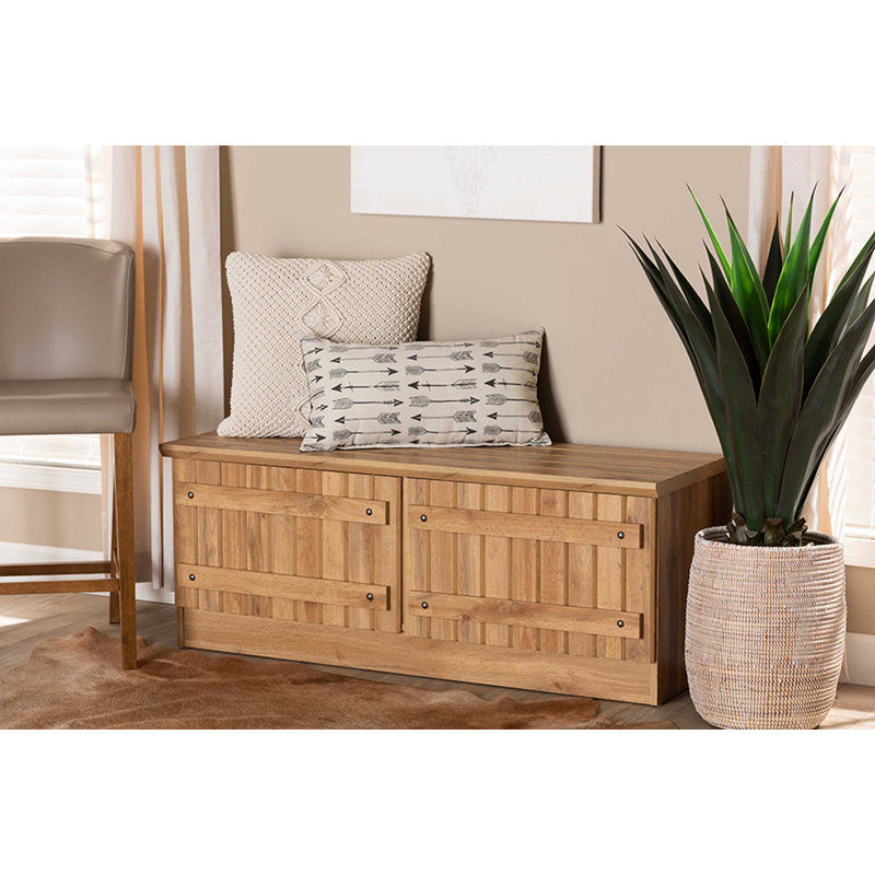 Gracelynn Solid Wood Storage Bench