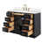 Black Oak/Satin Brass is out of stock
