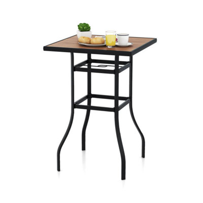 Table de bar 27,5 pouces pour le jardin près de la piscine