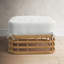 Delway Upholstered Ottoman