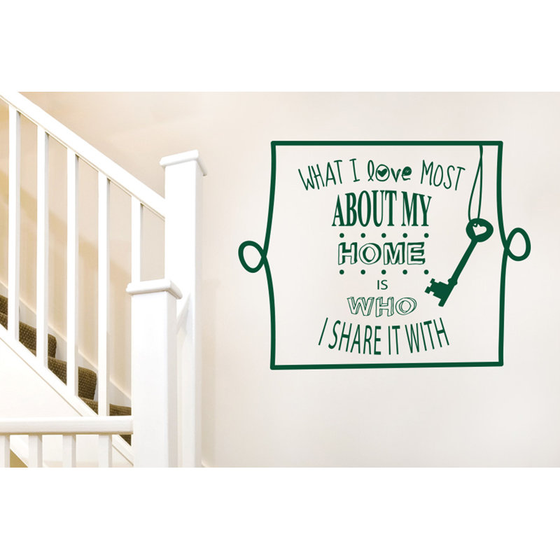 Wall Decal, Large, Dark Green