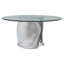 Round Glass Dining Table