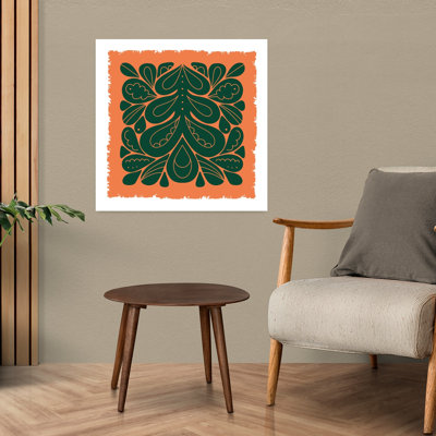 Impression d'art mural Nordic Folk Tree