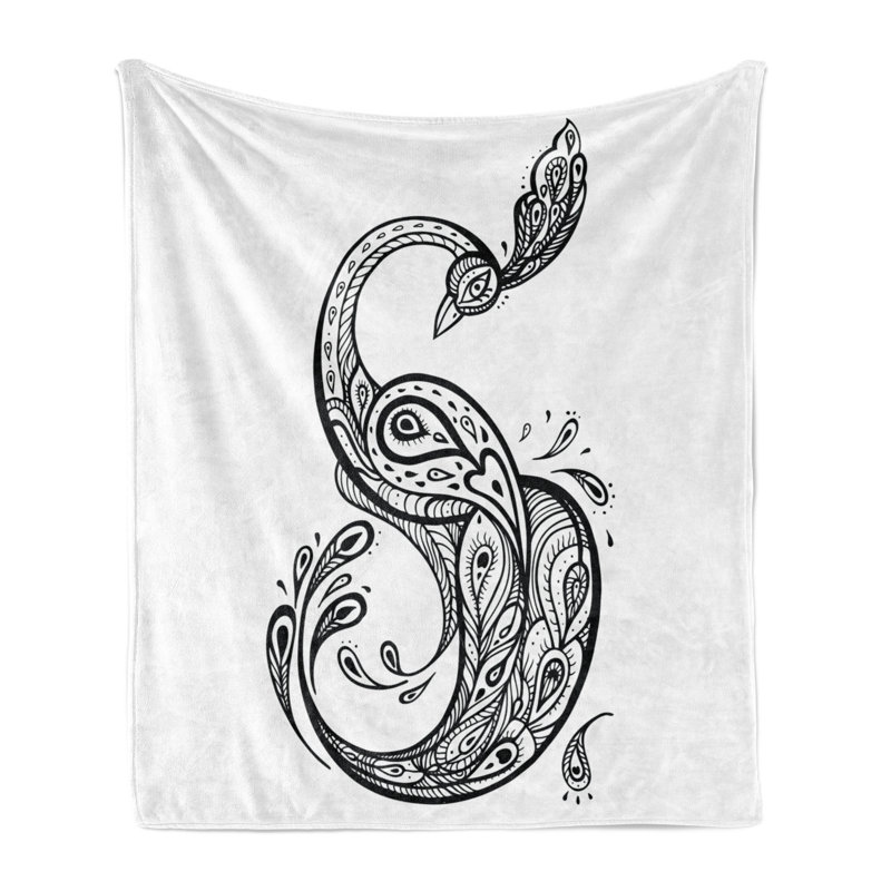 Hand Woven Throw Blanket, 50" x 60"