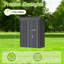 5 ft. x 3 ft. Metal Storage Shed with Lockable Door