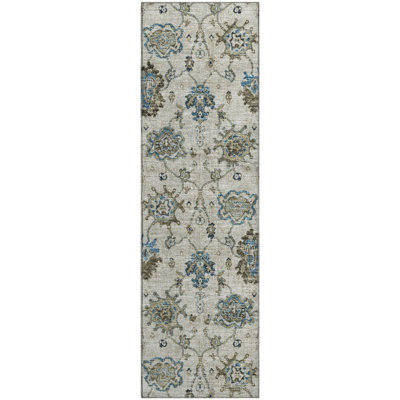 Mcayla Area Rug with Non-Slip Backing