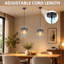 1‑Light Glass Kitchen Island Pendant-272664455