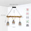 Middletown 3-Light Dome Chandelier