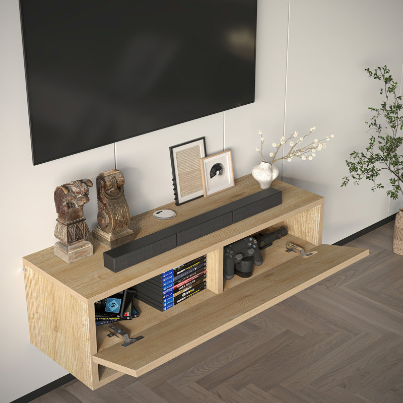 90cm Modular Floating TV Stand Drop Down Door