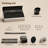 BRANO 30 in . 900 CFM Convertible Under Cabinet Range Hood with Light in Stainless Steel, Ducted/Ductless Range Hood with Voice/Gesture/Touch Control