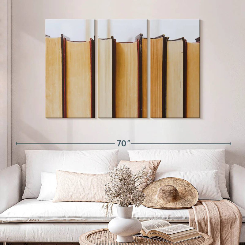 Livres Kerner, H 32 po x l 50 po
