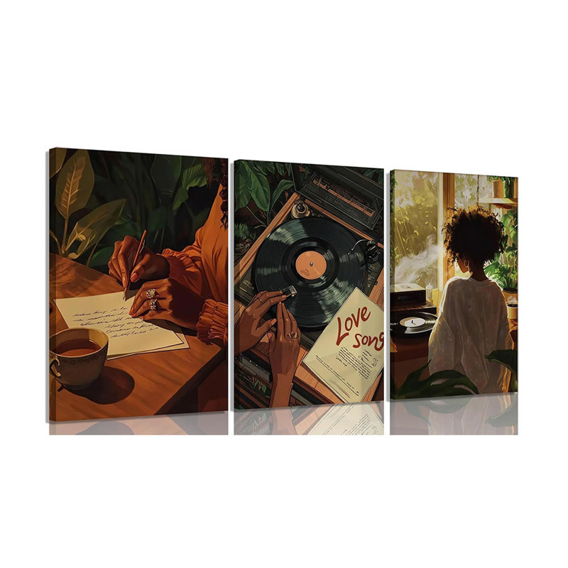 3 Piece Wrapped Canvas Print