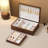 Black Walnut Wooden 2 Layer Jewelry Box